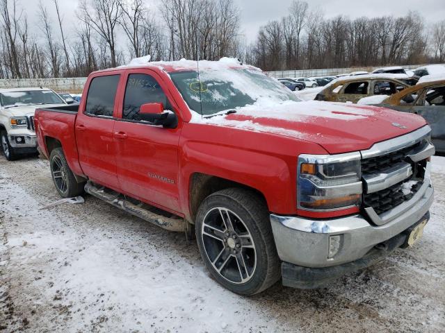 3GCUKREH8GG175293 - 2016 CHEVROLET 1500 SILVE K1500 LT RED photo 4