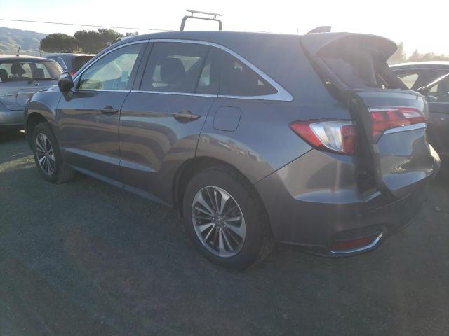 5J8TB4H71JL014796 - 2018 ACURA RDX ADVANCE GRAY photo 2