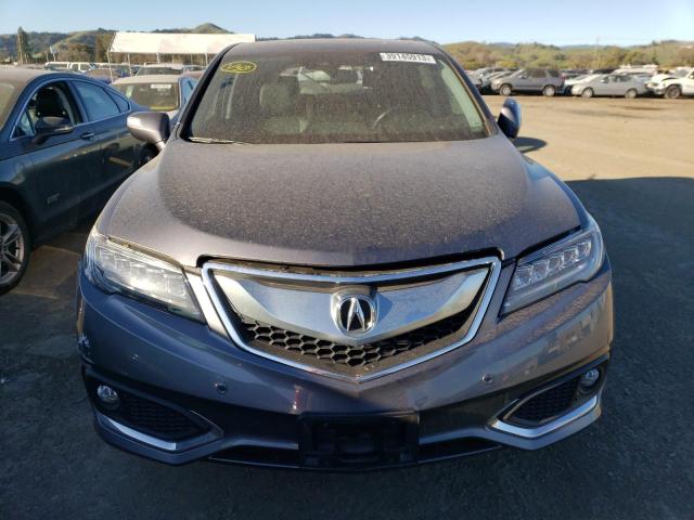 5J8TB4H71JL014796 - 2018 ACURA RDX ADVANCE GRAY photo 5