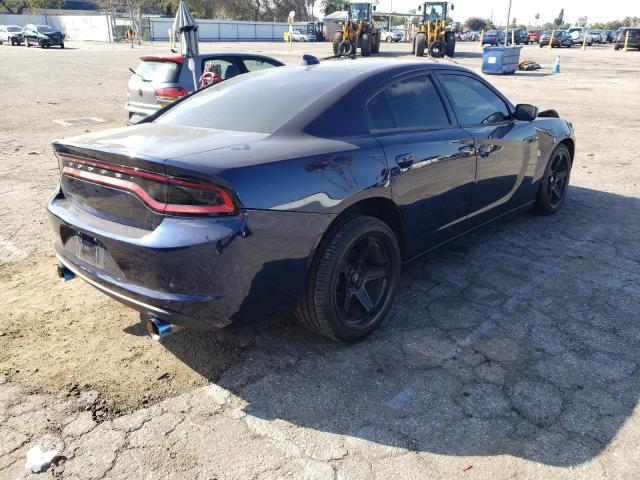 2C3CDXHG9FH798812 - 2015 DODGE CHARGER SXT BLUE photo 3