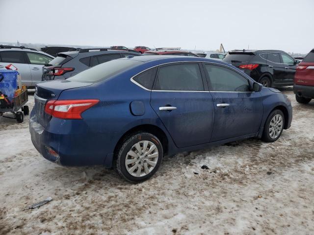 3N1AB7AP7HY293421 - 2017 NISSAN SENTRA S BLUE photo 3