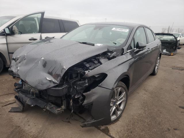 3FA6P0CDXLR125229 - 2020 FORD FUSION SEL GRAY photo 2