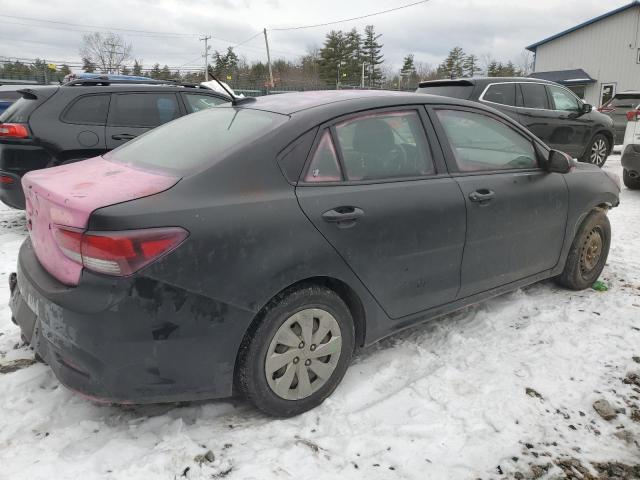 3KPA24AB1JE137480 - 2018 KIA RIO LX BLACK photo 3