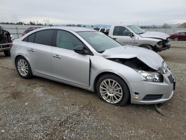 1G1PH5SB6D7191691 - 2013 CHEVROLET CRUZE ECO SILVER photo 4