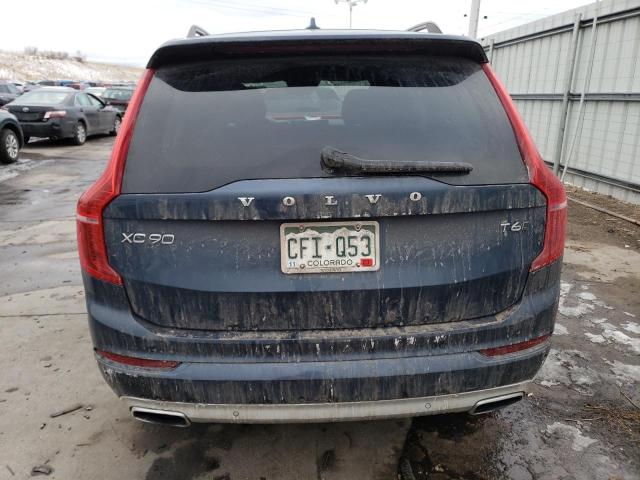 YV4A22PK0K1502695 - 2019 VOLVO XC90 T6 MOMENTUM BLUE photo 6