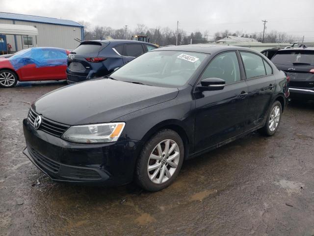 3VWDZ7AJ9BM356452 - 2011 VOLKSWAGEN JETTA SE BLACK photo 1