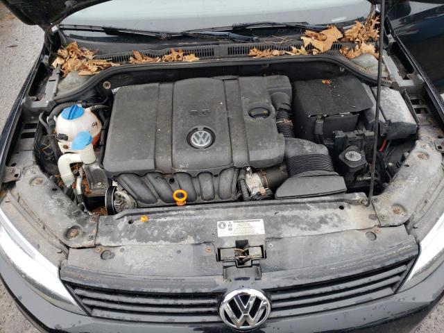 3VWDZ7AJ9BM356452 - 2011 VOLKSWAGEN JETTA SE BLACK photo 11