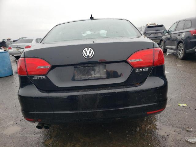 3VWDZ7AJ9BM356452 - 2011 VOLKSWAGEN JETTA SE BLACK photo 6