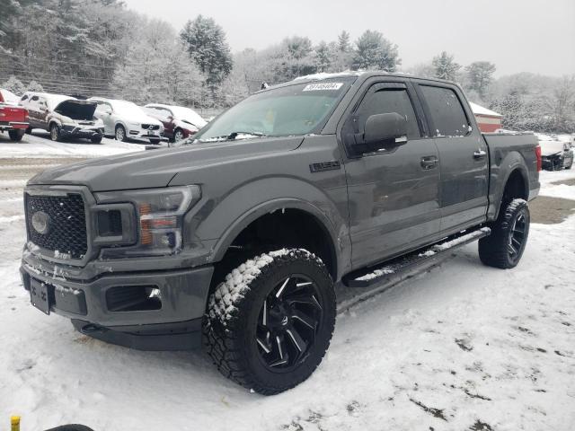 1FTEW1E43LFC49755 - 2020 FORD F150 SUPERCREW GRAY photo 1