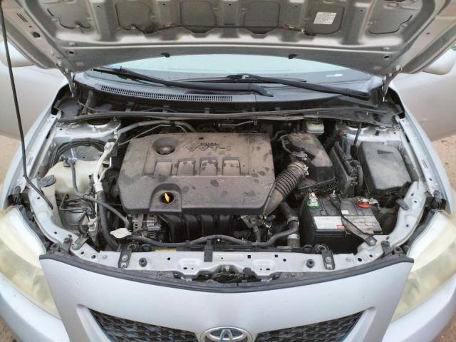 JTDBL40E19J023443 - 2009 TOYOTA COROLLA BASE SILVER photo 11