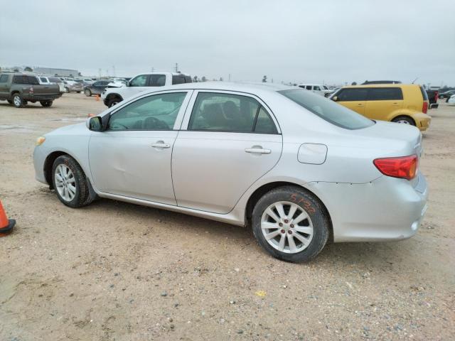 JTDBL40E19J023443 - 2009 TOYOTA COROLLA BASE SILVER photo 2