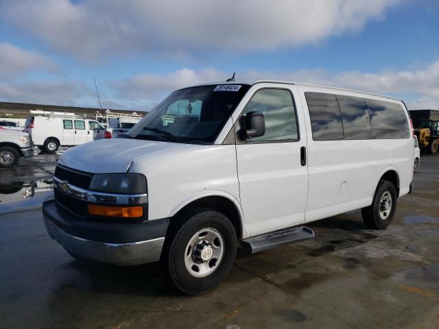 1GBWGRFA0E1113110 - 2014 CHEVROLET EXPRESS G2 LT WHITE photo 1