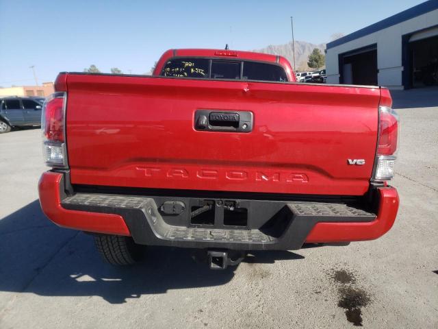 3TYRZ5CN9NT024260 - 2022 TOYOTA TACOMA ACCESS CAB ბურგუნდია ფოტო 6
