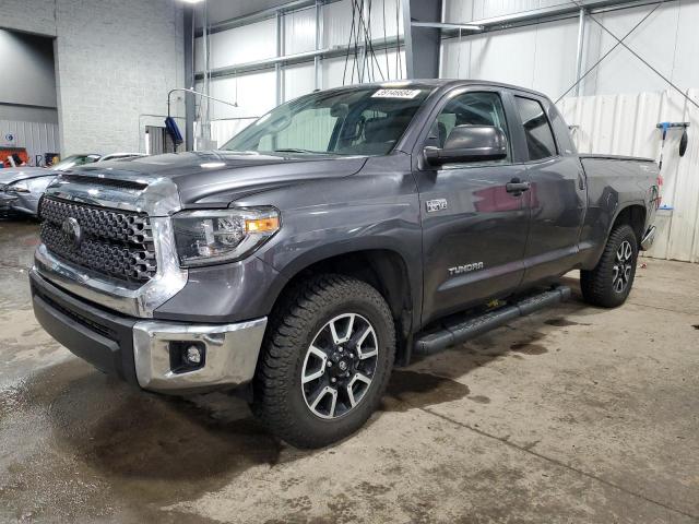 5TFUW5F15JX711828 - 2018 TOYOTA TUNDRA DOUBLE CAB SR/SR5 CHARCOAL photo 1