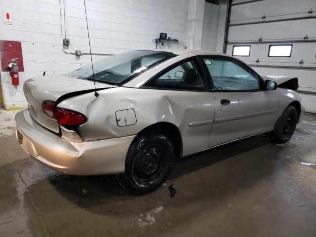 1G1JC124927345130 - 2002 CHEVROLET CAVALIER TAN photo 3