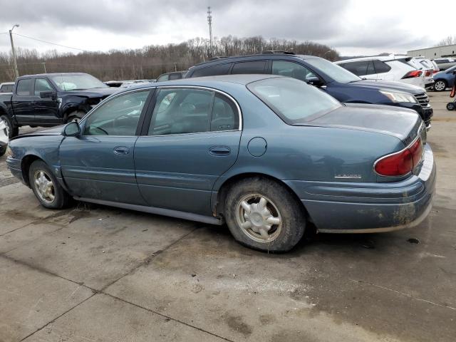 1G4HR54K91U258248 - 2001 BUICK LESABRE LIMITED BLUE photo 2