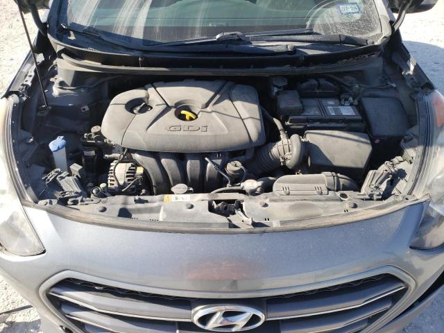 KMHD35LH8GU287383 - 2016 HYUNDAI ELANTRA GT GRAY photo 11