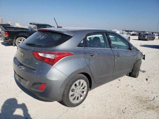 KMHD35LH8GU287383 - 2016 HYUNDAI ELANTRA GT GRAY photo 3