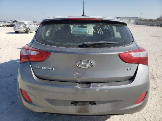 KMHD35LH8GU287383 - 2016 HYUNDAI ELANTRA GT GRAY photo 6