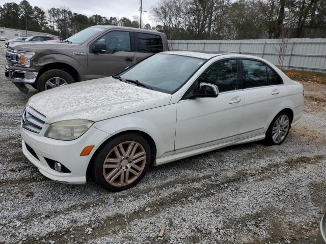 WDDGF54X19R077900 - 2009 MERCEDES-BENZ C 300 WHITE photo 1