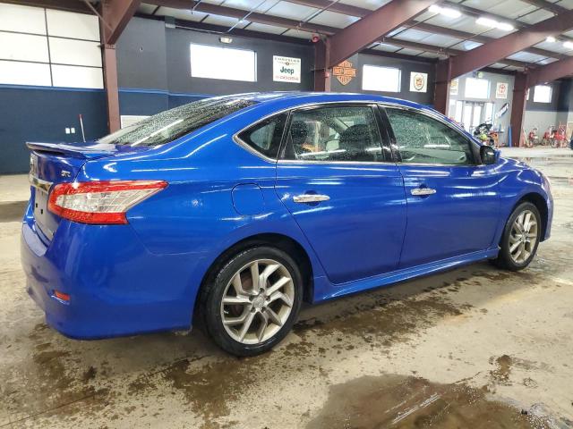 3N1AB7AP0EY270753 - 2014 NISSAN SENTRA S BLUE photo 3