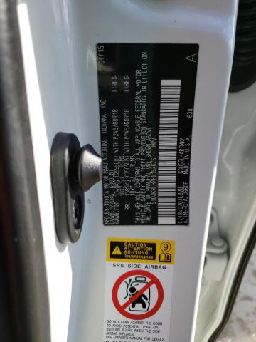 5TDJKRFH7FS157675 - 2015 TOYOTA HIGHLANDER XLE თეთრი ფოტო 13