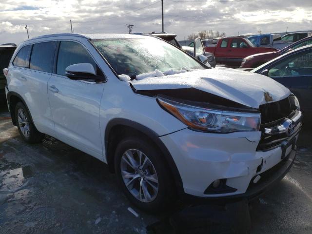 5TDJKRFH7FS157675 - 2015 TOYOTA HIGHLANDER XLE თეთრი ფოტო 4