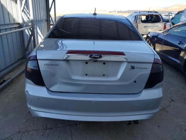 3FADP0L34AR286901 - 2010 FORD FUSION HYBRID SILVER photo 6