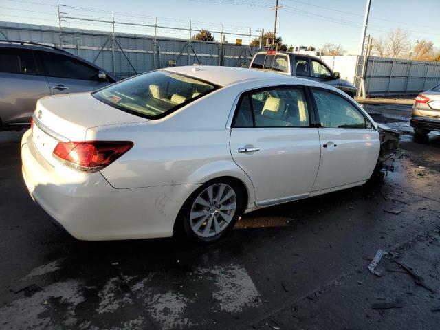 4T1BK3DB5BU429240 - 2011 TOYOTA AVALON BASE WHITE photo 3