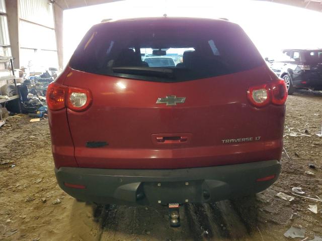 1GNKRGED2CJ402806 - 2012 CHEVROLET TRAVERSE LT MAROON photo 6