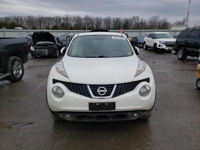 JN8AF5MV1ET362256 - 2014 NISSAN JUKE S WHITE photo 5