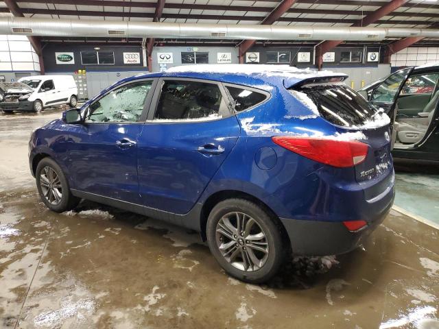 KM8JTCAF6FU002462 - 2015 HYUNDAI TUCSON GLS BLUE photo 2