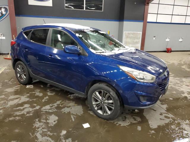 KM8JTCAF6FU002462 - 2015 HYUNDAI TUCSON GLS BLUE photo 4