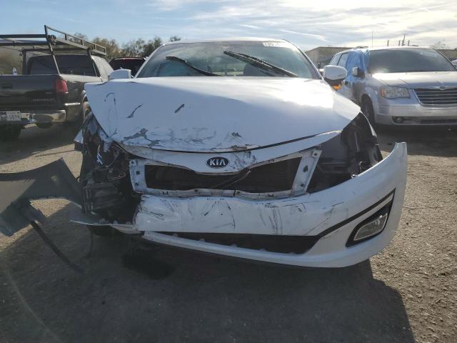 5XXGN4A78FG519307 - 2015 KIA OPTIMA EX WHITE photo 5