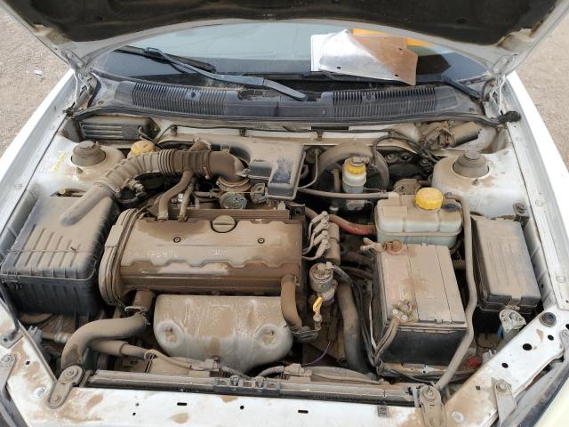 KLAJB82Z4YK485744 - 2000 DAEWOO NUBIRA CDX 白色 照片 11