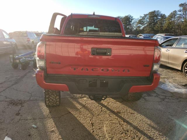 3TMCZ5AN7NM484215 - 2022 TOYOTA TACOMA DOUBLE CAB RED photo 6