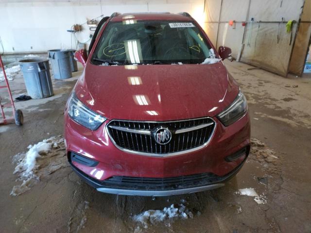 KL4CJASB0KB902499 - 2019 BUICK ENCORE PREFERRED BURGUNDY photo 5