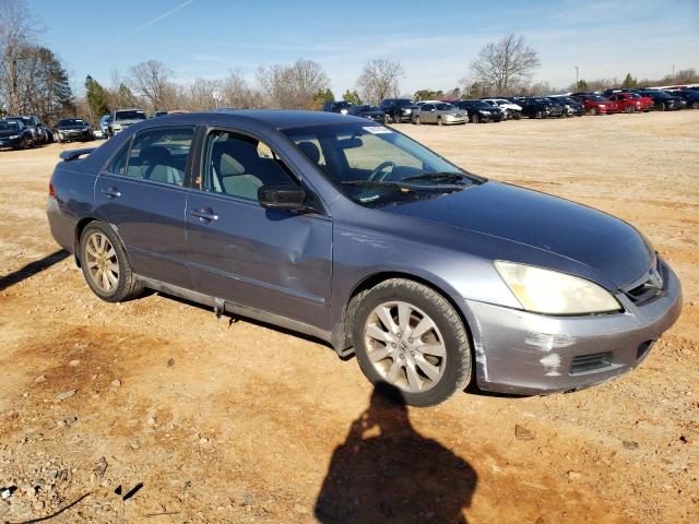 1HGCM664X7A001581 - 2007 HONDA ACCORD SE BLUE photo 4