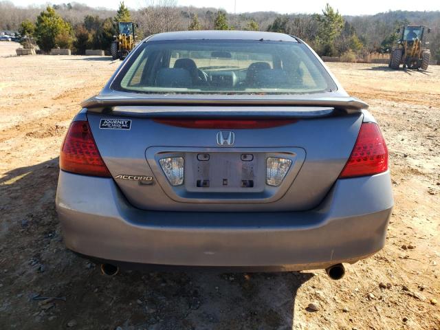 1HGCM664X7A001581 - 2007 HONDA ACCORD SE BLUE photo 6