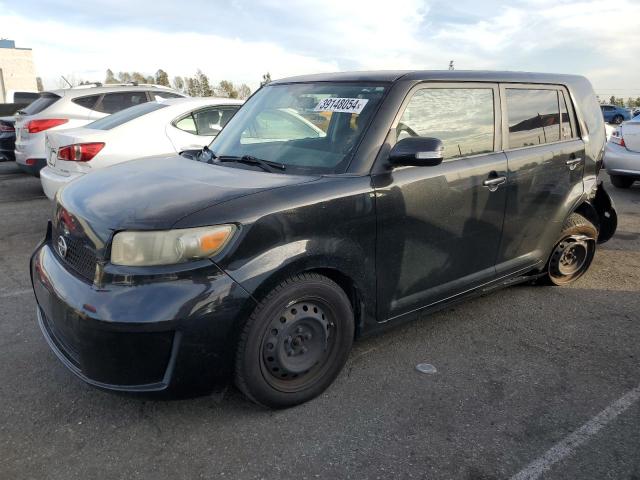 JTLKE50E481045083 - 2008 TOYOTA SCION XB BLACK photo 1