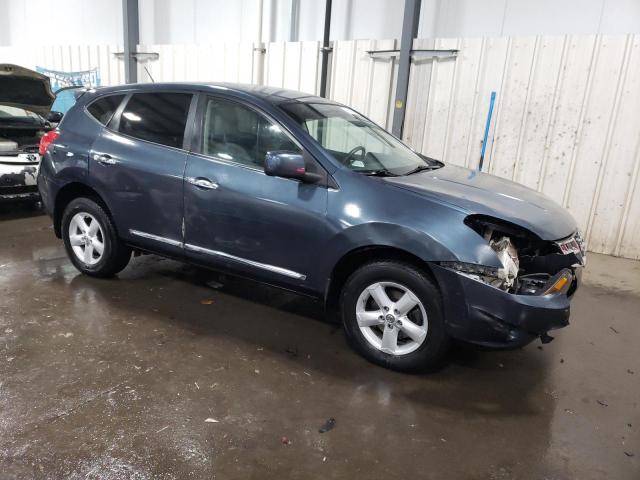 JN8AS5MT7DW554658 - 2013 NISSAN ROGUE S BLUE photo 4