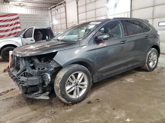 2FMPK4J99GBC11795 - 2016 FORD EDGE SEL GRAY photo 1