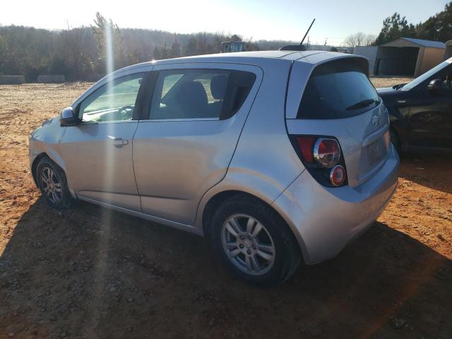 1G1JC6SH9G4134843 - 2016 CHEVROLET SONIC LT SILVER photo 2