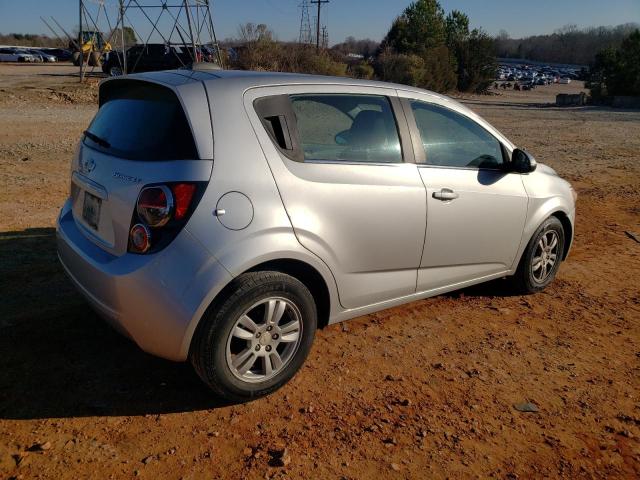 1G1JC6SH9G4134843 - 2016 CHEVROLET SONIC LT SILVER photo 3