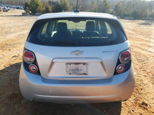 1G1JC6SH9G4134843 - 2016 CHEVROLET SONIC LT SILVER photo 6