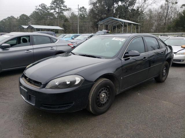 2G1WS551069365837 - 2006 CHEVROLET IMPALA POLICE BLACK photo 1