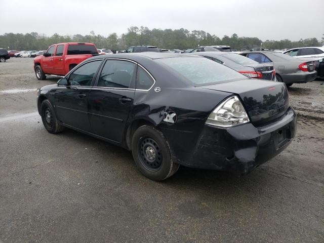 2G1WS551069365837 - 2006 CHEVROLET IMPALA POLICE BLACK photo 2