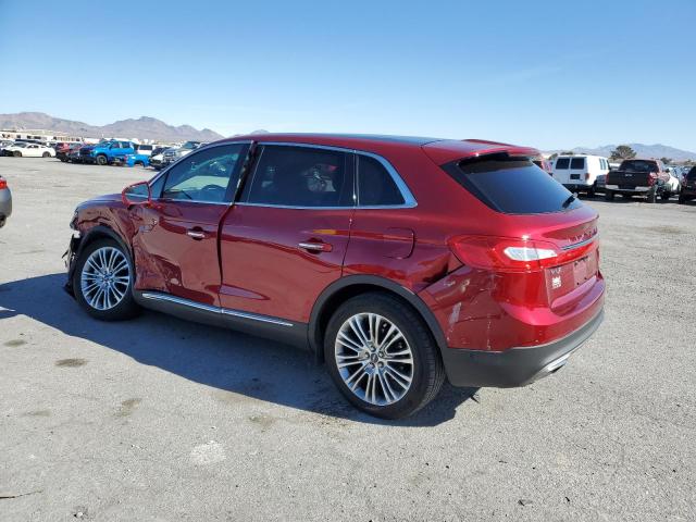 2LMPJ6LR2JBL42770 - 2018 LINCOLN MKX RESERVE MAROON photo 2