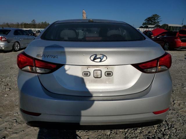 5NPDH4AE1GH750046 - 2016 HYUNDAI ELANTRA SE SILVER photo 6