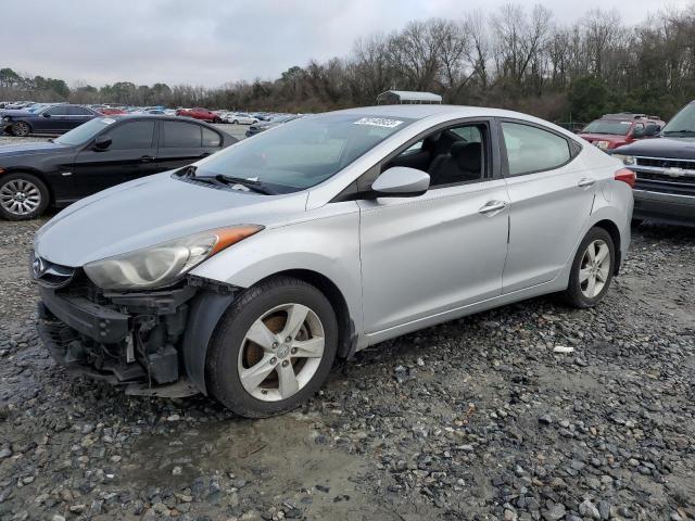 KMHDH4AE4CU442848 - 2012 HYUNDAI ELANTRA GLS GRAY photo 1